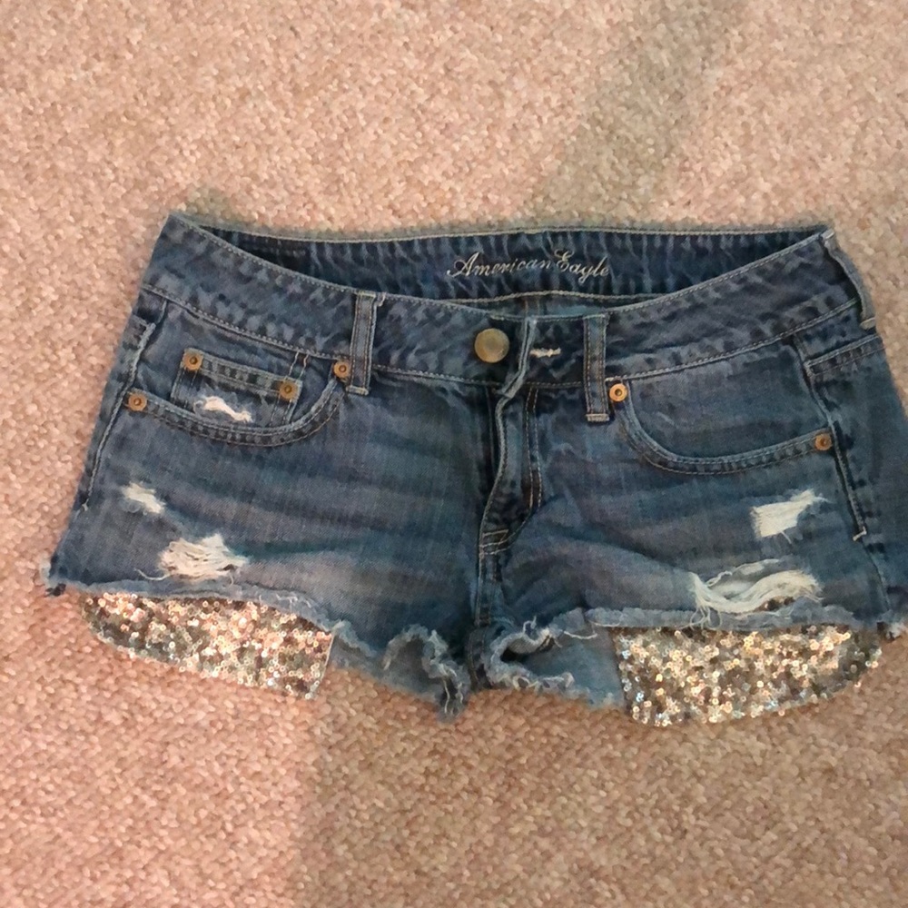 Jean shorts